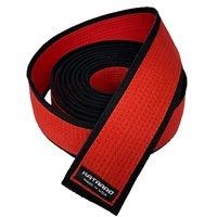Deluxe Master Red Belt Black Border (Clearance Item)