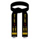 Embroidered Deluxe Martial Arts Black Belt