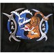 Embroidered Black Karate Gi Tiger
