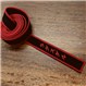 Embroidered Dark Red Border Black Belt Japanese