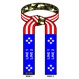 Embroidered Martial Arts American Flag Camouflage Rank Belt