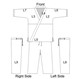Embroidered Deluxe Single Weave Judo Gi