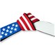 Embroidered American Japanese Flag Martial Arts Belt Tied