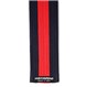 Deluxe Midnight Blue Martial Arts Belt with Red Stripe End Detail