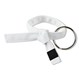 Jujitsu Rank Belt Key Chain White Belt