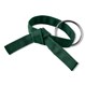 Rank Belt Key Chain Tied - Dark Green