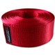 Deluxe Red Satin Martial Arts Belt Rolled