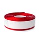 Deluxe Martial Arts Master White Belt Red Border Rolled
