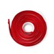 Deluxe Martial Arts Master White Belt Red Border Top