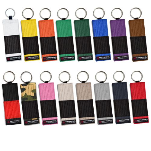 Martial Arts BJJ Belt Jujitsu Key Chain