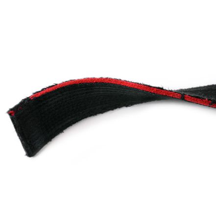 Martial Arts Red Core Black Belt Worn