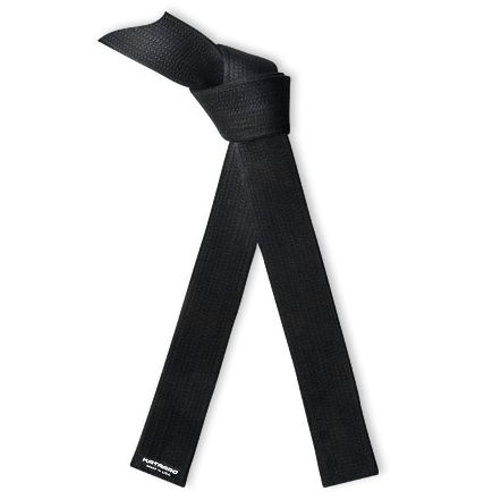 Deluxe Brushed Cotton Martial Arts Black Belt