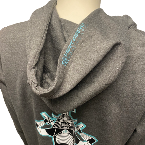 Kataaro Martial Arts Bushido Neon Warrior Hoodie - hood