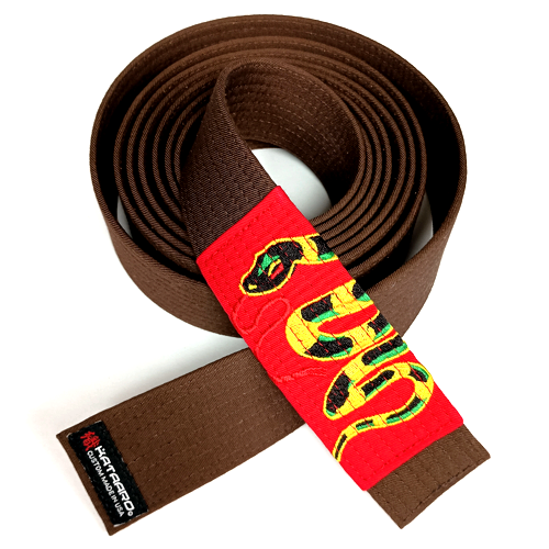 Inner Beast Snake Brown Jujitsu Rank Belt