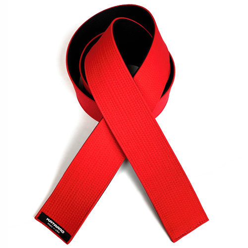 Deluxe Red Black Master Belt Wide