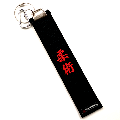 Luggage Tag - Jujitsu Embroidery Martial Arts Black Belt