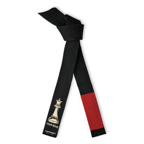 Embroidered Martial Arts Chess Piece Jujitsu BJJ Black Belt Queen - Your Move