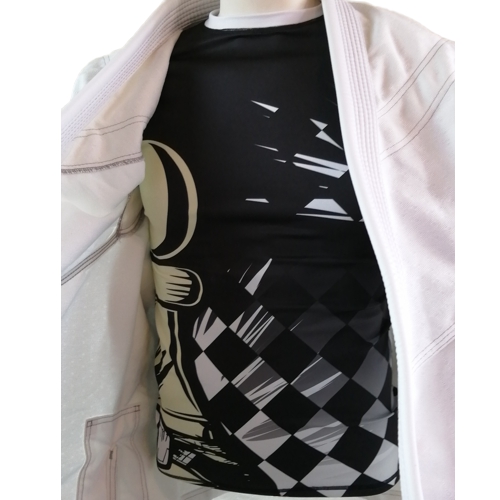 Chess Pawn BJJ Rash Guard Photo Gi