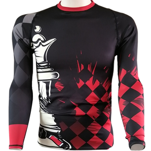 Chess Queen BJJ Rash Guard - black belt