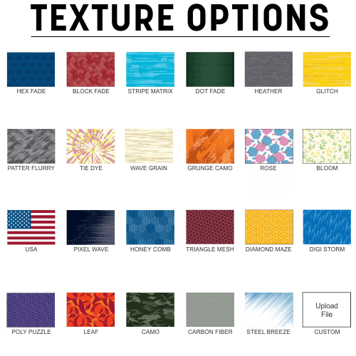 Custom Face Mask Texture Options
