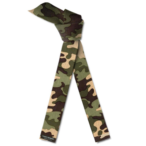 Deluxe Martial Arts Karate Rank Belt Camouflage