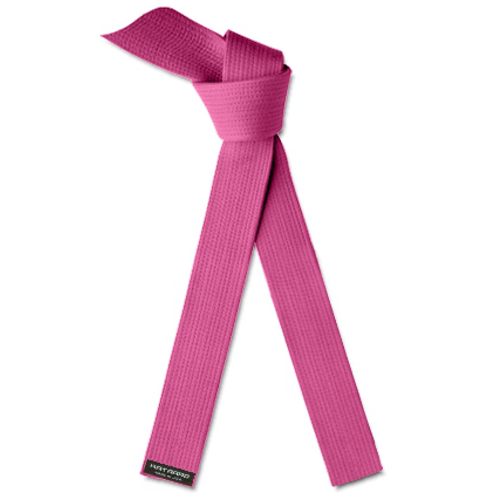 Deluxe Martial Arts Karate Rank Belt Pink