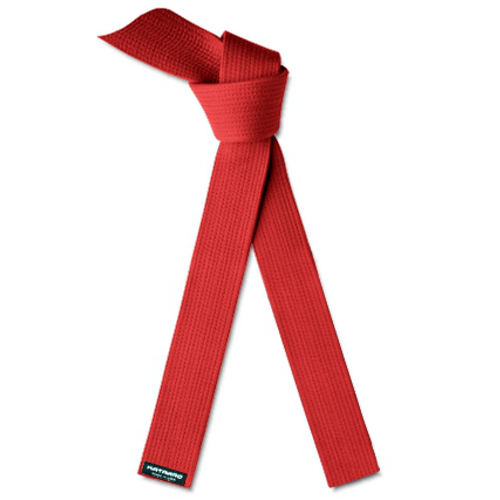 Deluxe Martial Arts Karate Rank Belt Red
