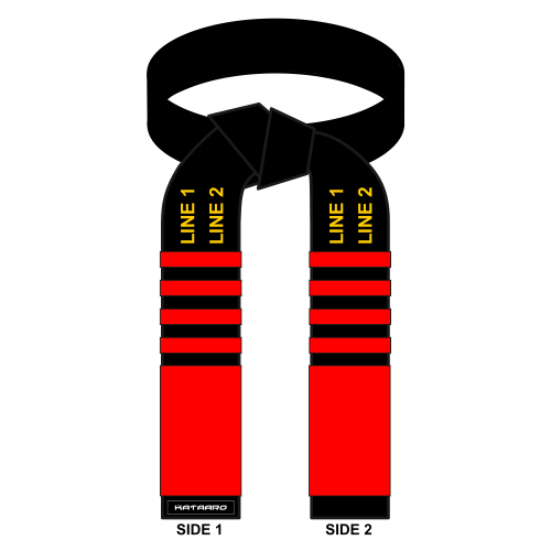 Embroidered Ed Parker Kenpo Black Belt 9th Dan