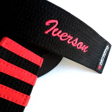 Embroidered Martial Arts Kempo Black Belt Iverson