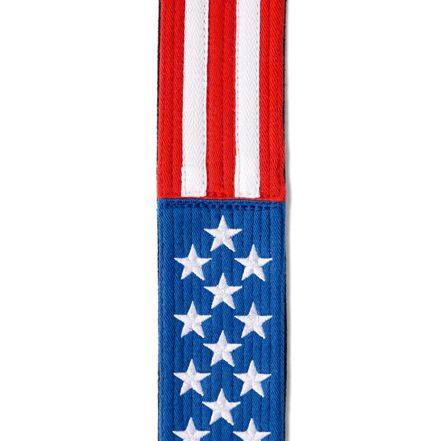 USA Martial Arts American Flag Camouflage Rank Belt Detail