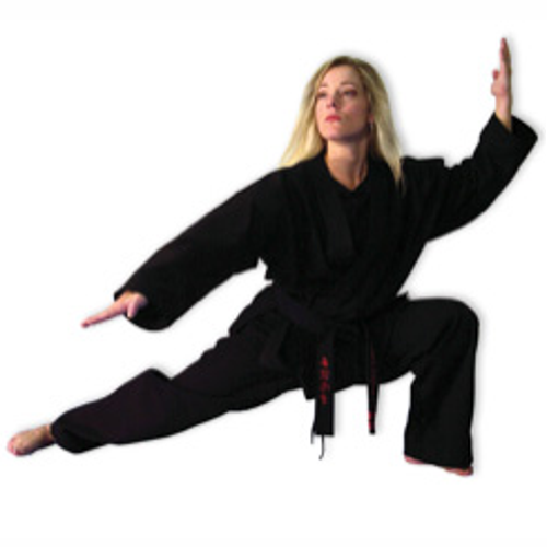 Hayashi Heavyweight Karate Uniform Black