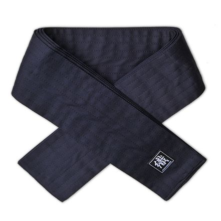 Iaido Kendo Sword Martial Arts Belt Blue Folded