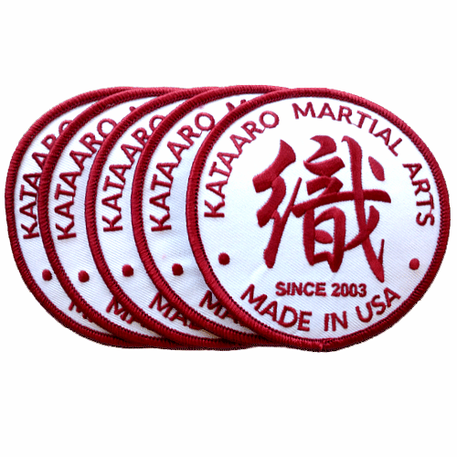 Kataaro Made In USA Round Embroidered Patch Group