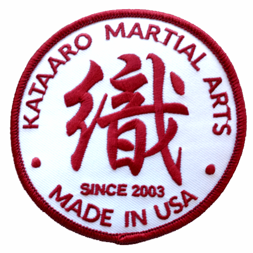 Kataaro Custom Martial Arts Products Round Embroidered Patch