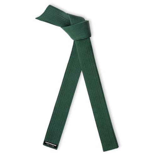 Lean Six Sigma Martial Arts Dark Green Rank Belt