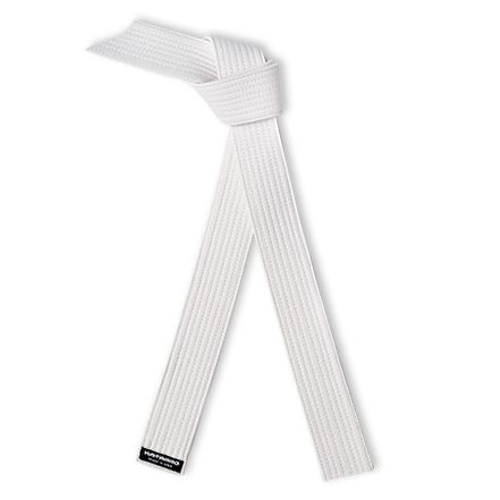 Lean Six Sigma Martial Arts White Rank Belt