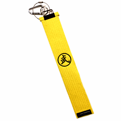 Luggage Tag - Yellow Rank Belt