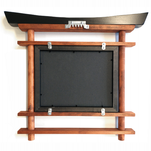 Martial Arts Belt and Certificate Display Back 8.5x11
