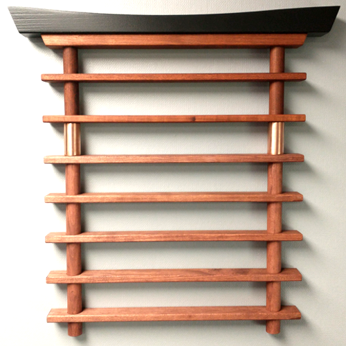 Martial Arts Karate Belt Display 6-Belt Level
