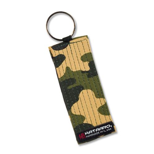 Martial Arts Rank Belt Key Chain Camouflage
