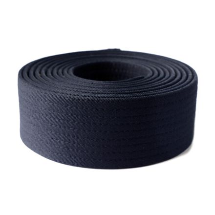 Dark Blue Midnight Blue Marital Arts Belt Rolled