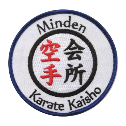 Minden Karate Kaisho Embroidered Martial Arts Patch