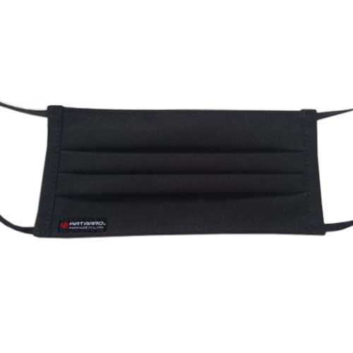 Ninja Face Mask - Black with label