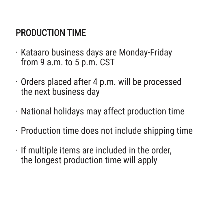 Production Time Information