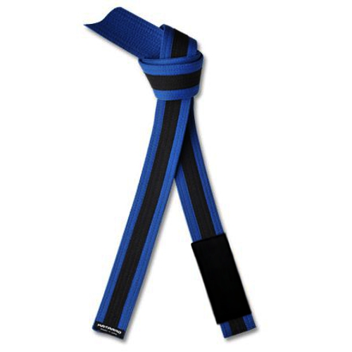Jujitsu BJJ Blue Rank Belt with Black Stripe