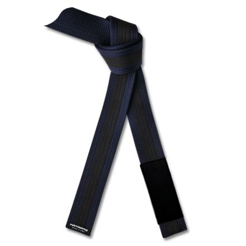 Jujitsu BJJ Midnight Blue Rank Belt with Black Stripe