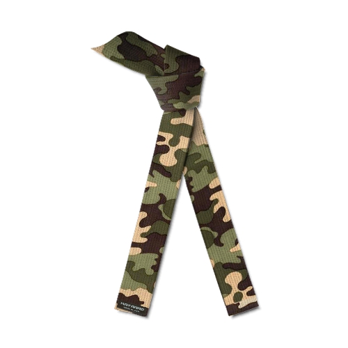 Martial Arts Deluxe Rank Belt Camouflage