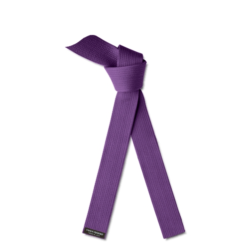 Martial Arts Deluxe Rank Belt Purple