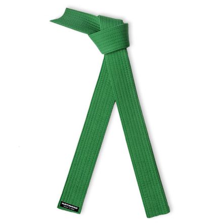 Six Sigma Green Belt Karate Standard Rank Belt