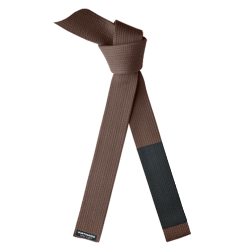 Deluxe Jujitsu BJJ Brown Rank Belt